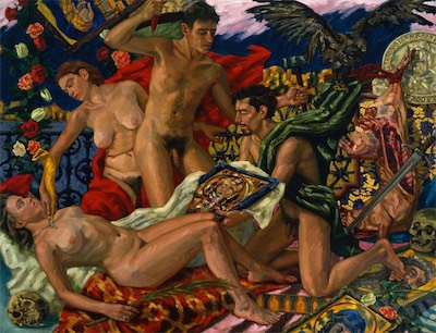 The Iconoclasts; oil on canvas, 180 x 235 cm, 2001