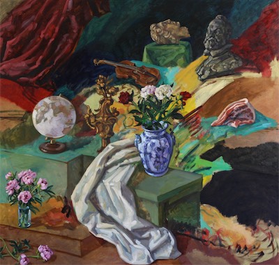 untitled; oil on canvas, 200 x 200 cm, 2015