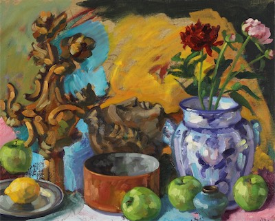 Orpheus; oil on canvas, 50 x 70 cm, 2015